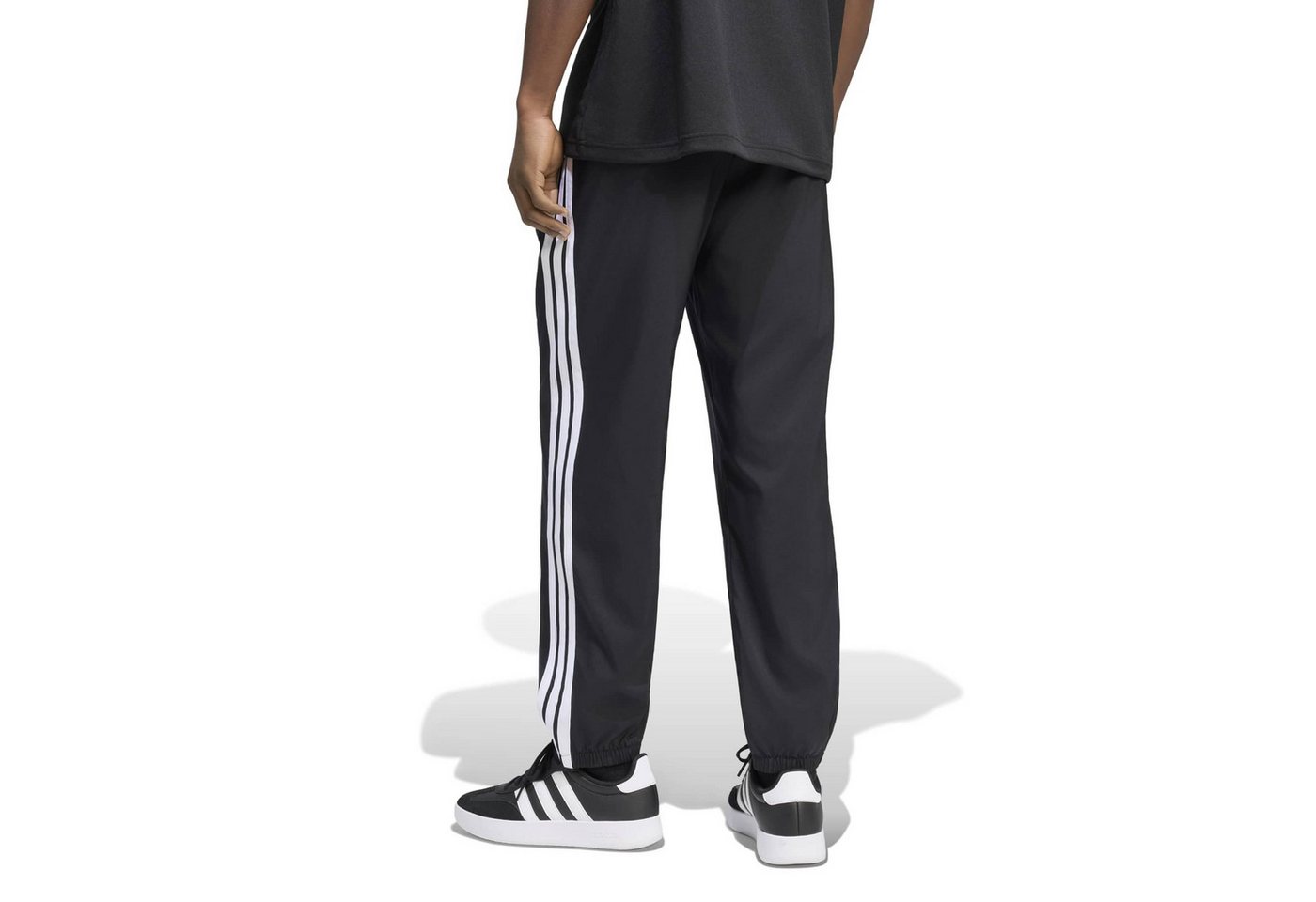 adidas Sportswear Trainingshose M 3S WV TC PT BLACK/WHITE Bild 4