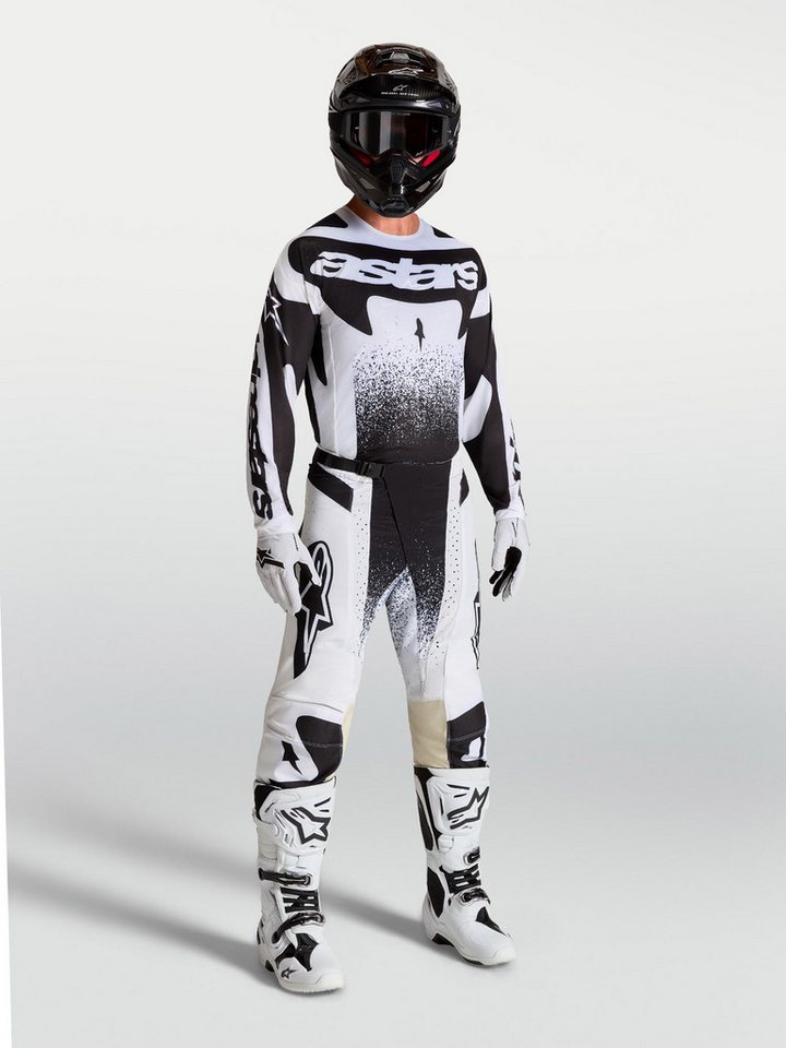 Alpinestars Motorradhose Techstar Swan Motocross Hose Perforiert