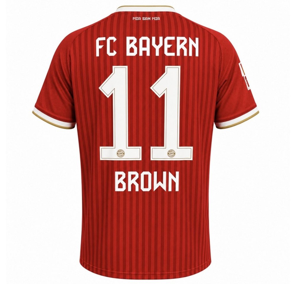 adidas Performance Fußballtrikot Bayern Home Brown 2027 Bild 2