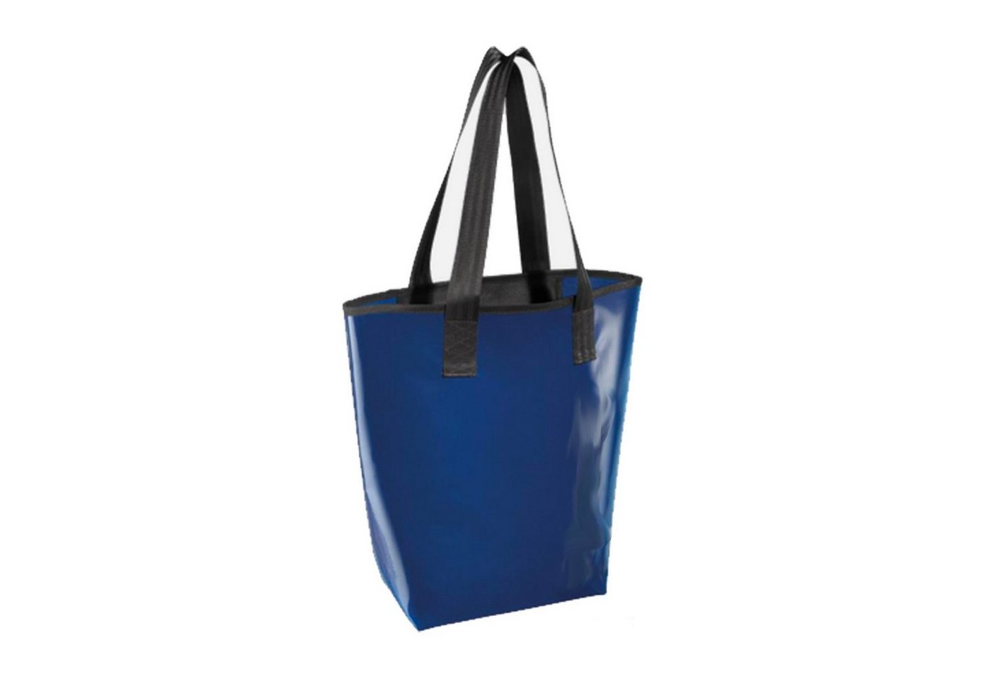 HAC24 Freizeittasche Damen Herren Schultertasche Umhängetasche Sporttasche (1-tlg), Dunkelblau 16 Liter aus LKW Plane