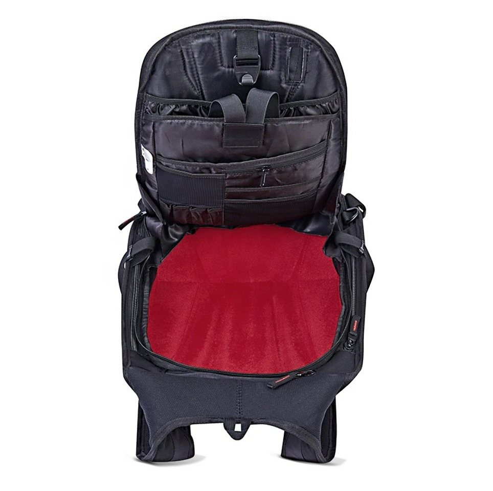 Bagtecs Rucksack Motorrad Hartschalen Rucksack # Carbon 30L neon gelb Bild 3