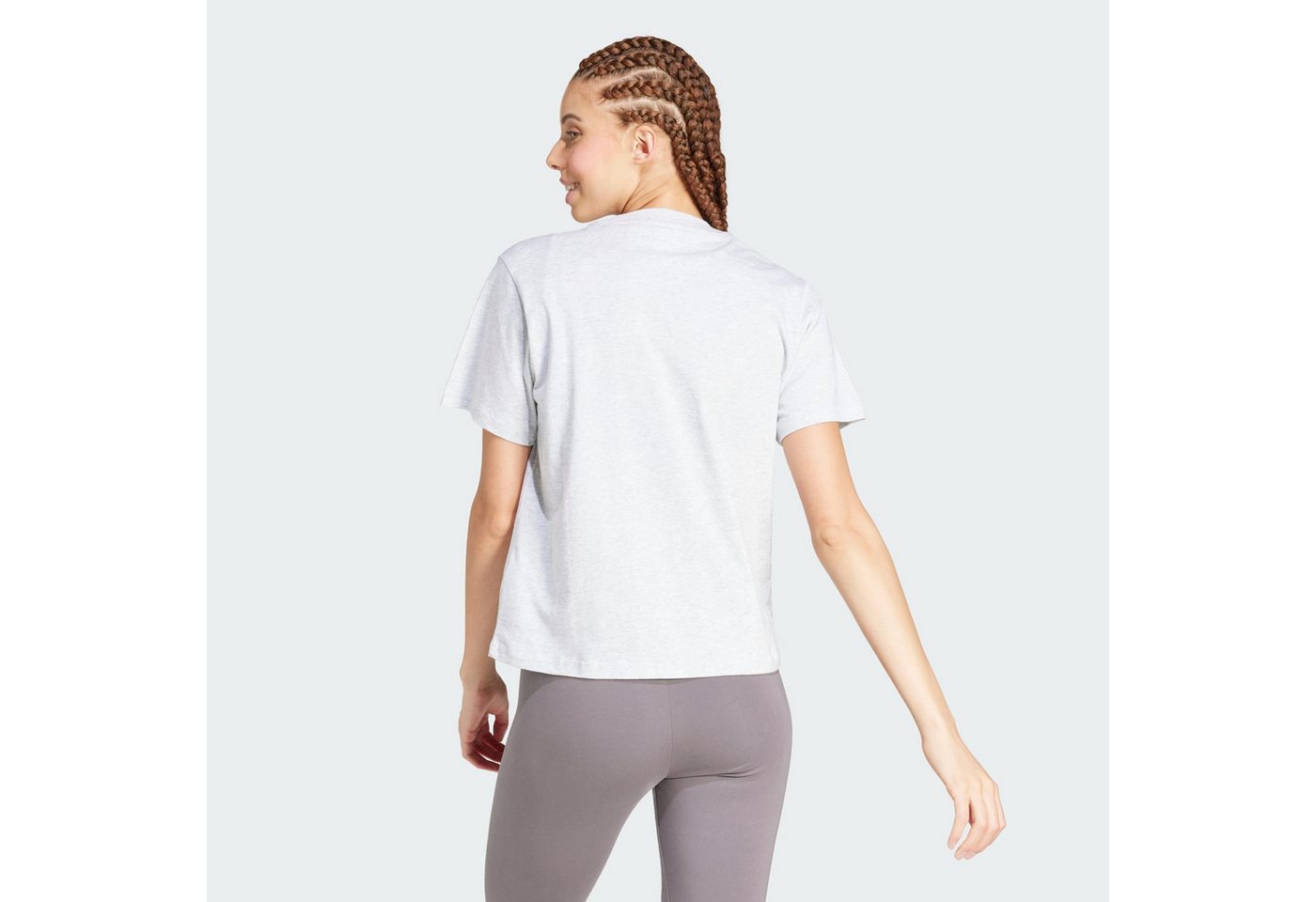 adidas Sportswear Trainingsshirt ESSENTIALS BAUMWOLL-T-SHIRT, KLEINES LOGO (1-tlg) Bild 2