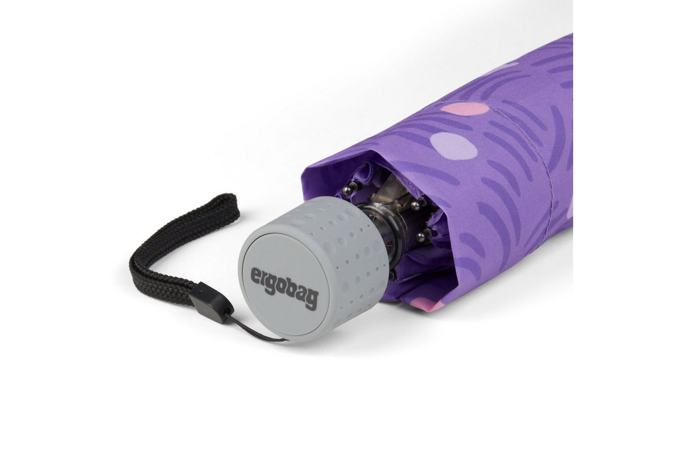 ergobag Schulranzen Regenschirm PonyBäradies (1 Stück), Regenschutz, Taschenschirm, Kinderschirm