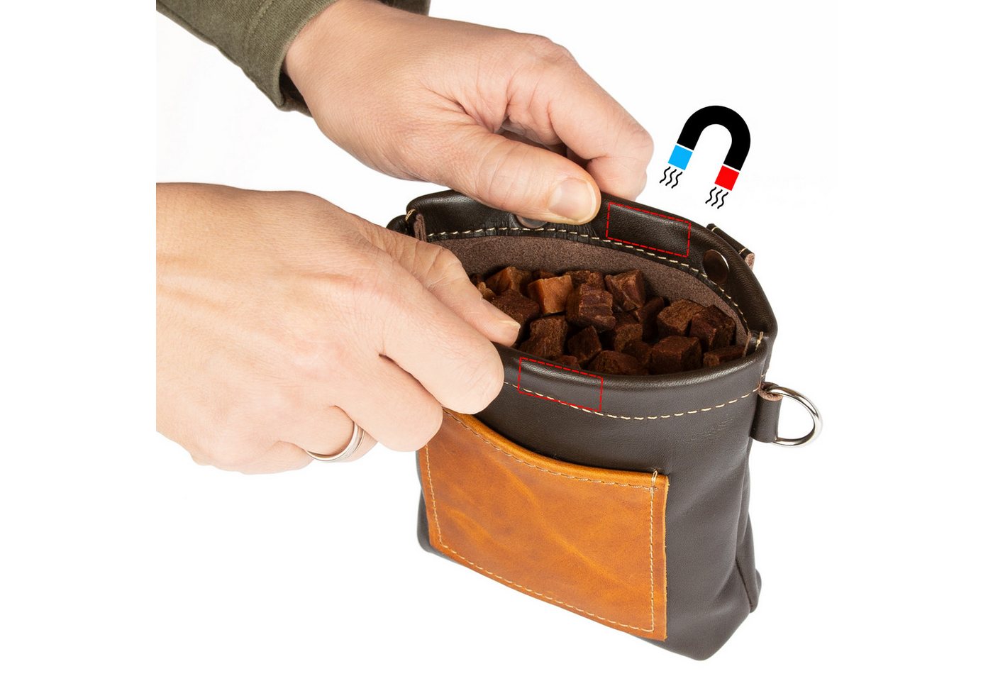 CopcoPet Leckerlibeutel Leckerlibeutel Leckerlitasche Futtertasche Futterbeutel Bild 2
