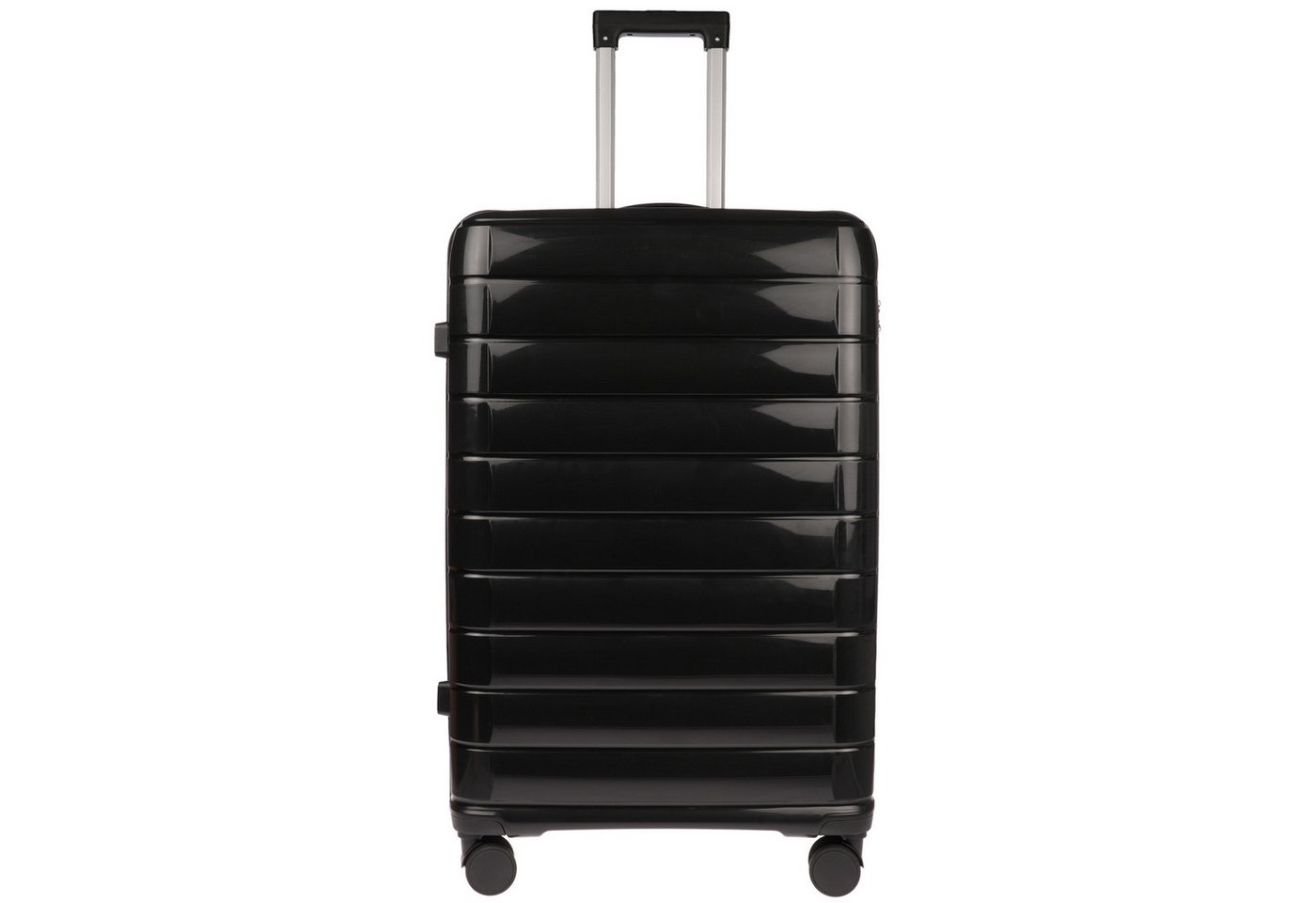 Christian Wippermann Business-Trolley XL Großer Koffer für Herren Damen Hartschalenkoffer, 4 Rollen, mit TSA-Schloss