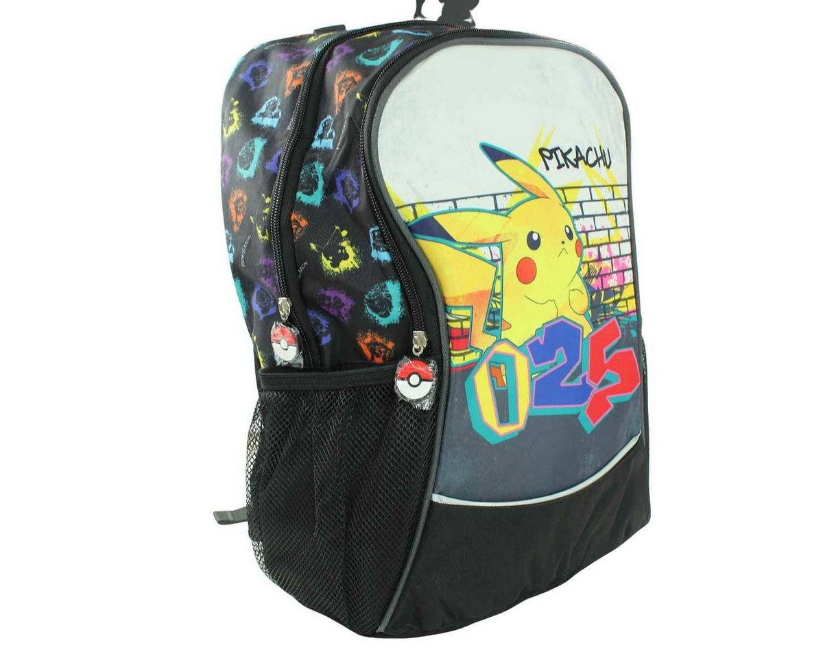 POKÉMON Kinderrucksack Pokemon Pikachu Jungen Rucksack Schultasche Gr. 40x27x14 cm Bild 3