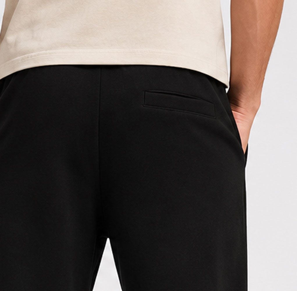 Stark Soul® Jogger Pants Jogginghose Herren Straight Leg - Schwarze Sweatpants mit Taschen