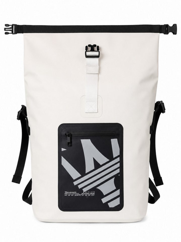 MASERATI Sportrucksack Grecale Active Capsule Rolltop-Rucksack TPU wasserdicht 25–30 L, UV-Schutz, Wassersport Bild 4