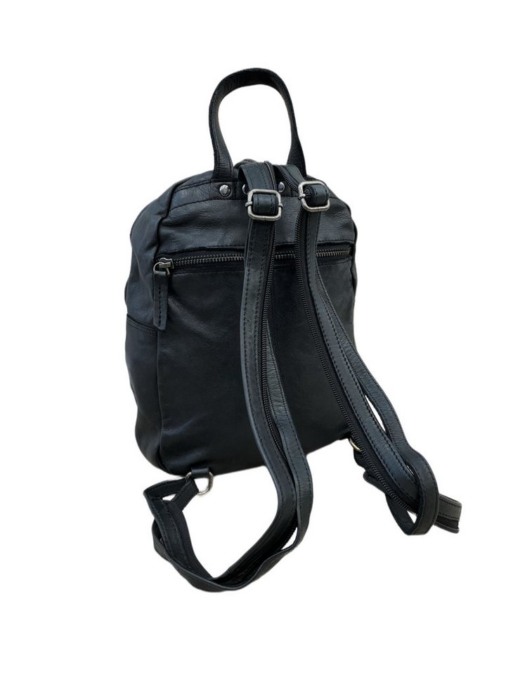 Cinino Cityrucksack C4716, Vintage Lederrucksack