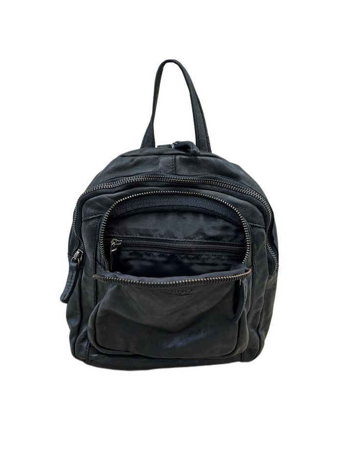 Cinino Cityrucksack C4716, Vintage Lederrucksack Bild 2
