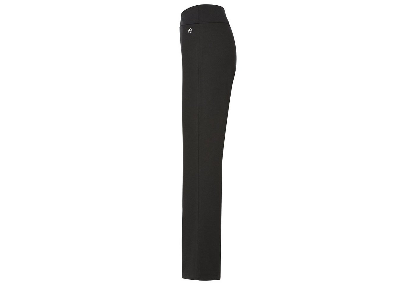 Yamadhi Yogahose Yoga Jazzpants, Bio-Baumwolle, Schwarz L