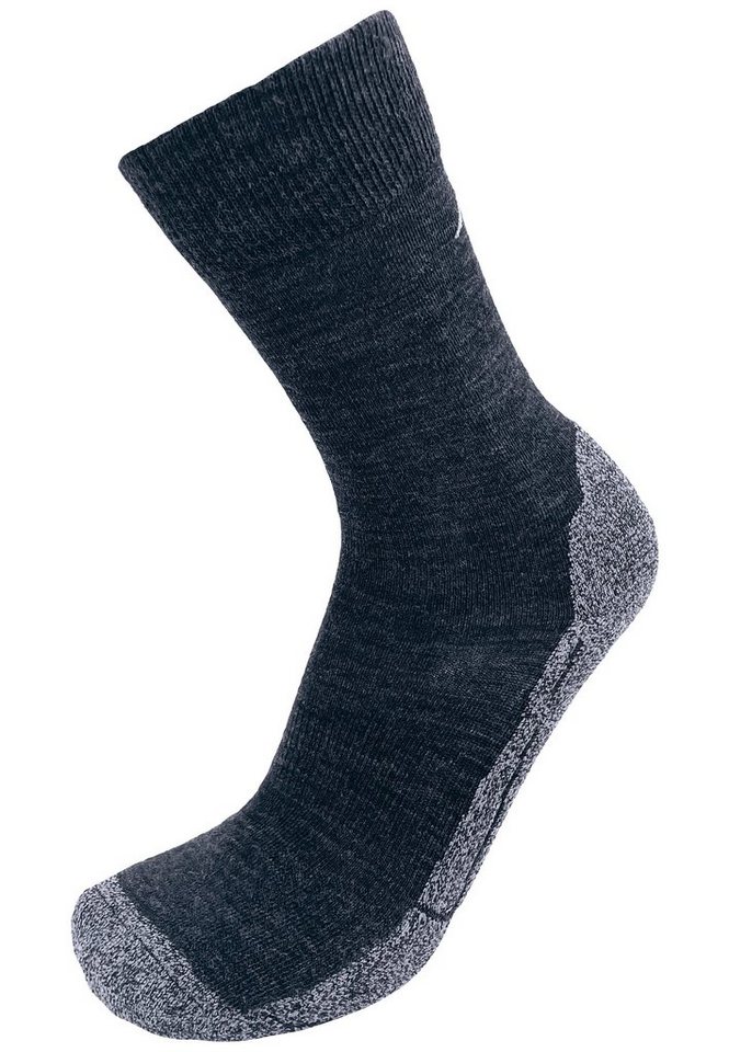 DRASSN Wandersocken Vohenstrauß Herren und Damen (1-Paar) aus Merino Wolle, mit druckfreiem Bündchen und Blasenschutz Bild 4