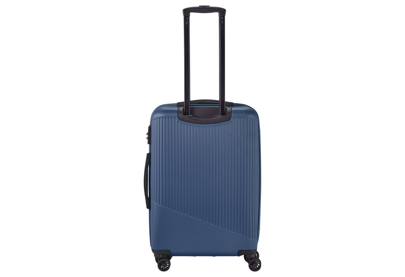 travelite Koffer Bali - 4-Rollen-Trolley M 67 cm (blau), 4 Rollen