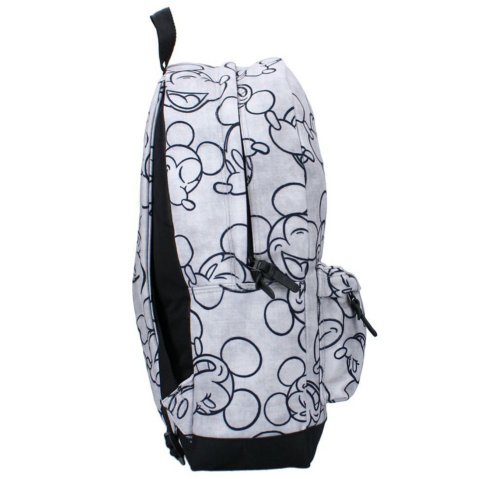 Disney Mickey Mouse Kinderrucksack Kinder Schul-Rucksack grau Micki Maus Mickey Mouse 43 x 33 x 15 cm Bild 4