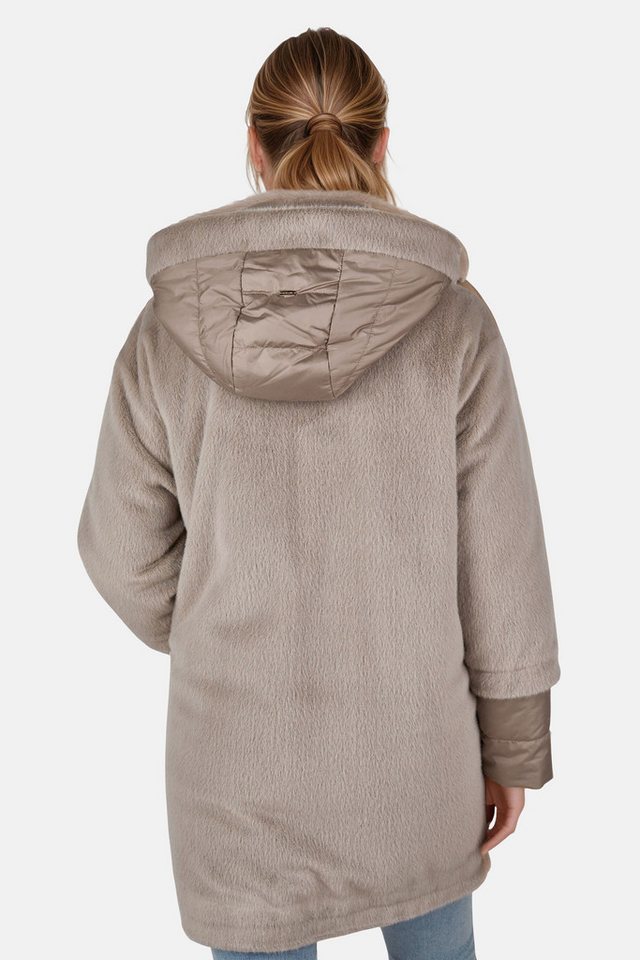 White Label Outdoorjacke (1-St) mit Stehkragen und abknöpfbarer Kapuze Bild 5