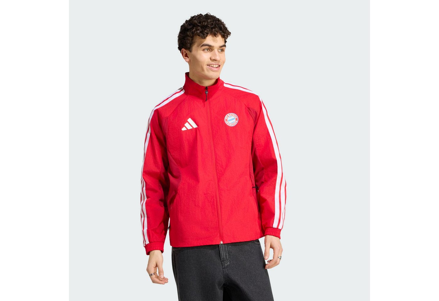 adidas Performance Trainingsjacke FC BAYERN MÜNCHEN ANTHEM HEIMJACKE (1-St) Bild 4