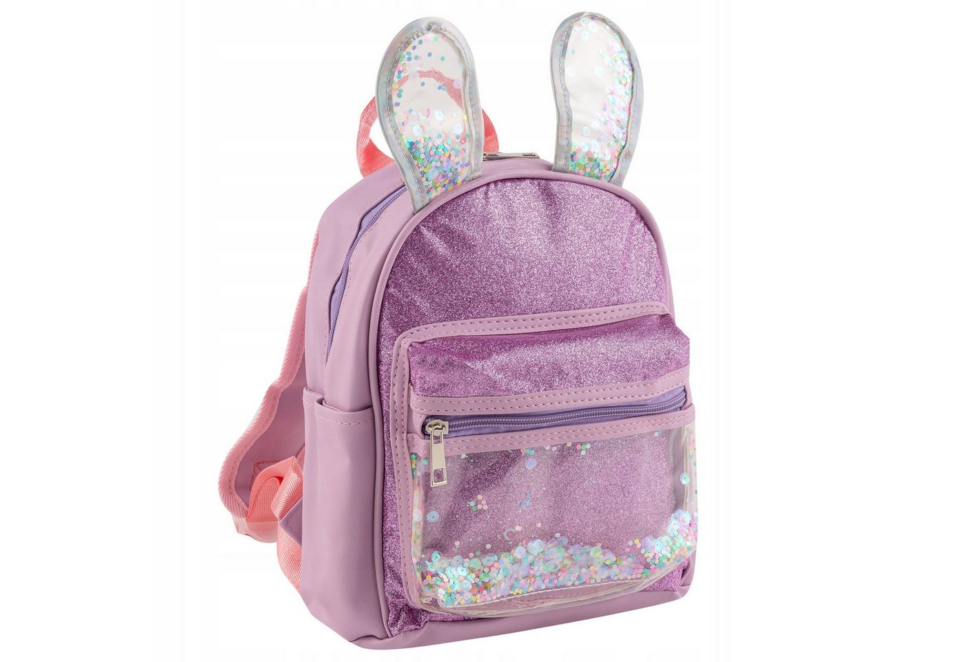 Festivalartikel Kinderrucksack Kindergarten Ein-Fach-Rucksack, Hasenrucksack mit Ohren Bild 3