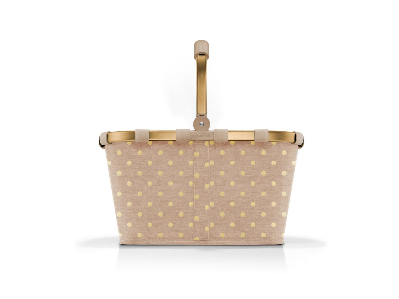 REISENTHEL® Einkaufskorb carrybag frame metallic dots coffee Bild 4