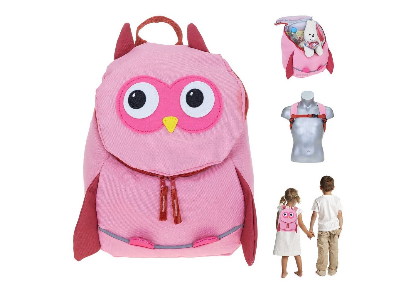 ELEPHANT Kinderrucksack Kids Rucksack Classic Kinder Waldtiere, Kindergepäck Kindergartenrucksack Kindertasche Bild 3
