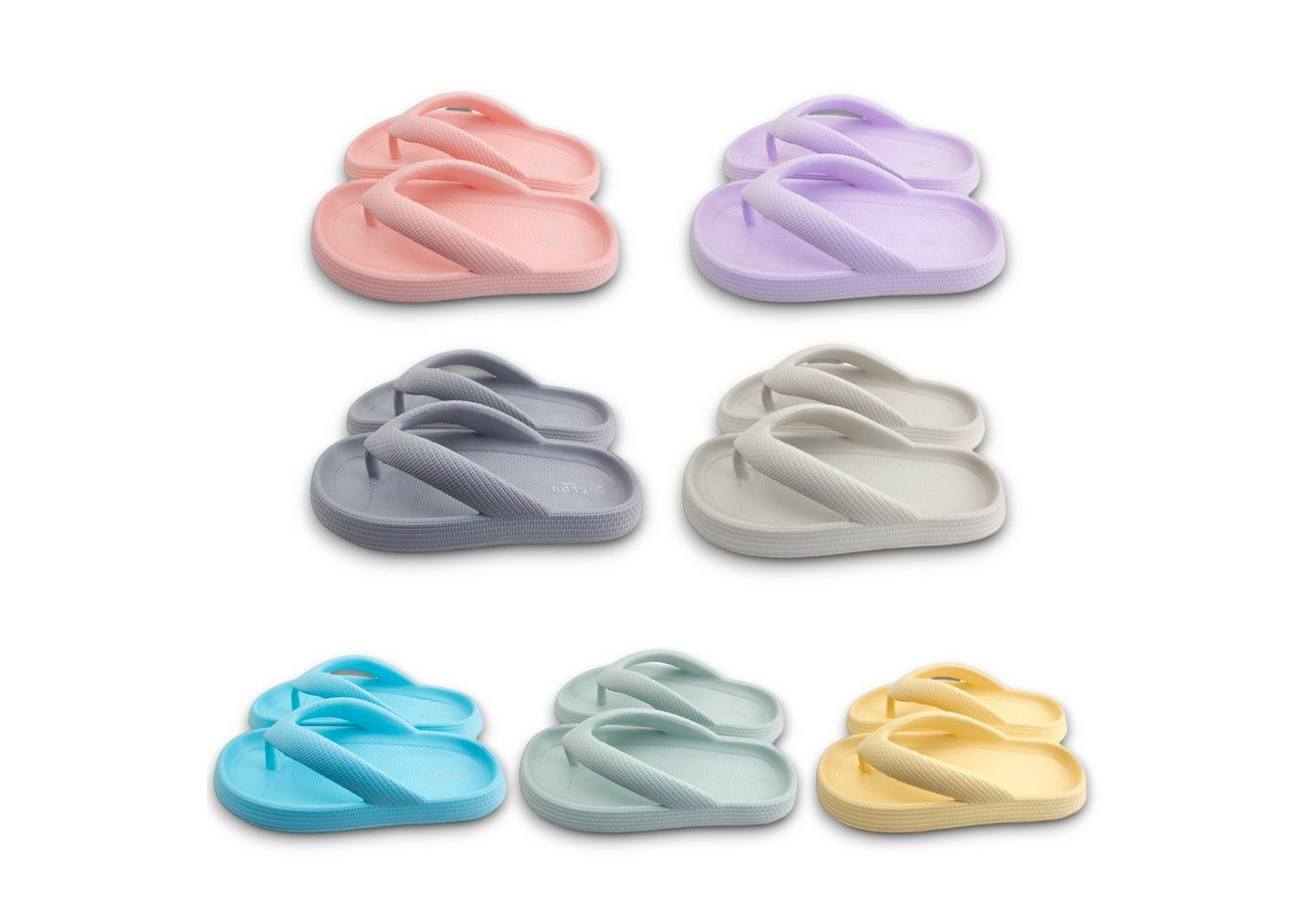 VewoTex Damen Badeschuhe » Basic Sandalen » leichte Badelatschen Badeschuh (1 Paar, Kein Set) Badesandalen » Sommer Garten Schuhe