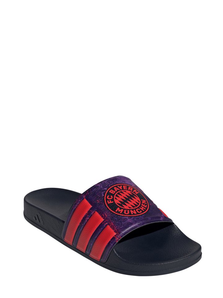 adidas Performance FC Bayern München, Adilette, Herren, Lila Badesandale