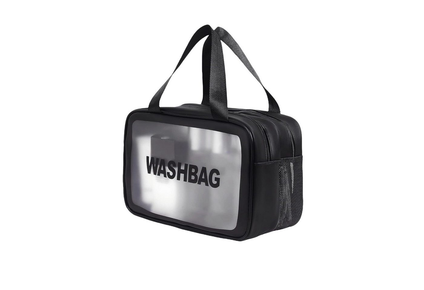 Fyrove Kulturbeutel Kulturbeutel Groß Damen Herren, Reise Waschtasche mit Doppeltem Bild 5