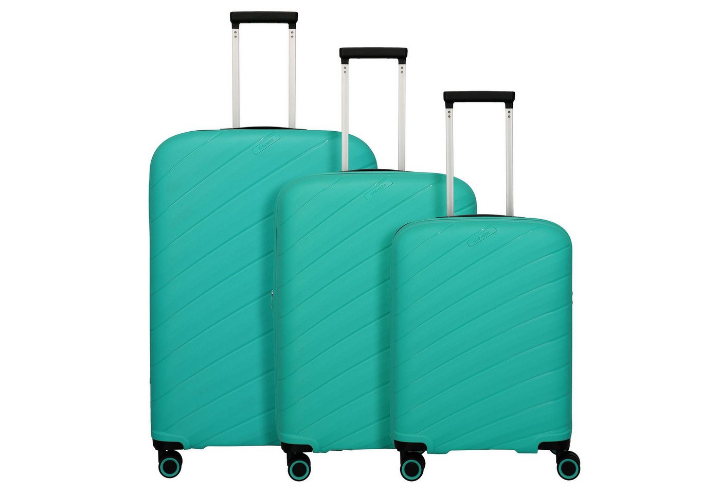 travelite Trolleyset Burano, 4 Rollen, (3-teilig, 3 tlg), Polypropylen Bild 3