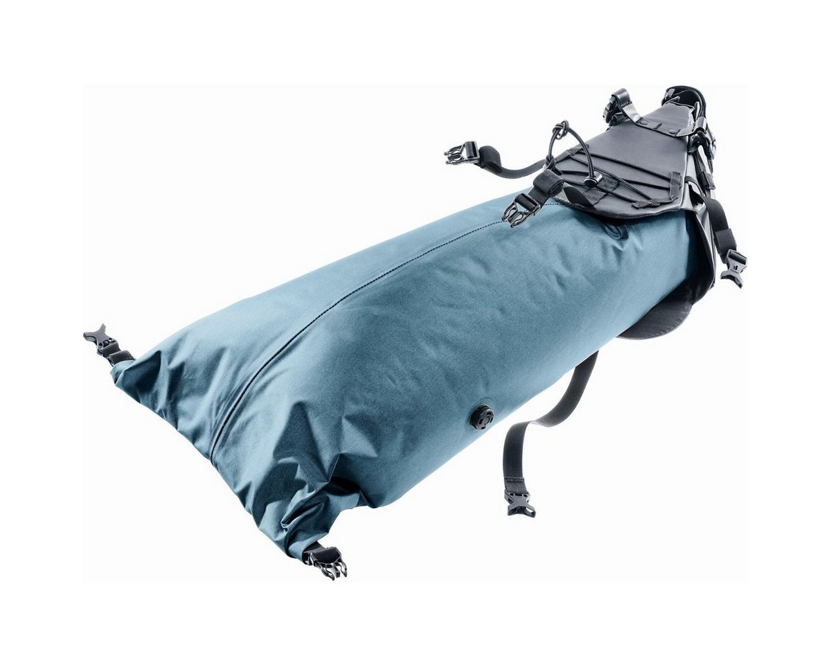 deuter Fahrradtasche Cabezon SB 16, Zweiteiliges Saddle Pack mit wasserdichtem Packsack und flexiblen Bild 3