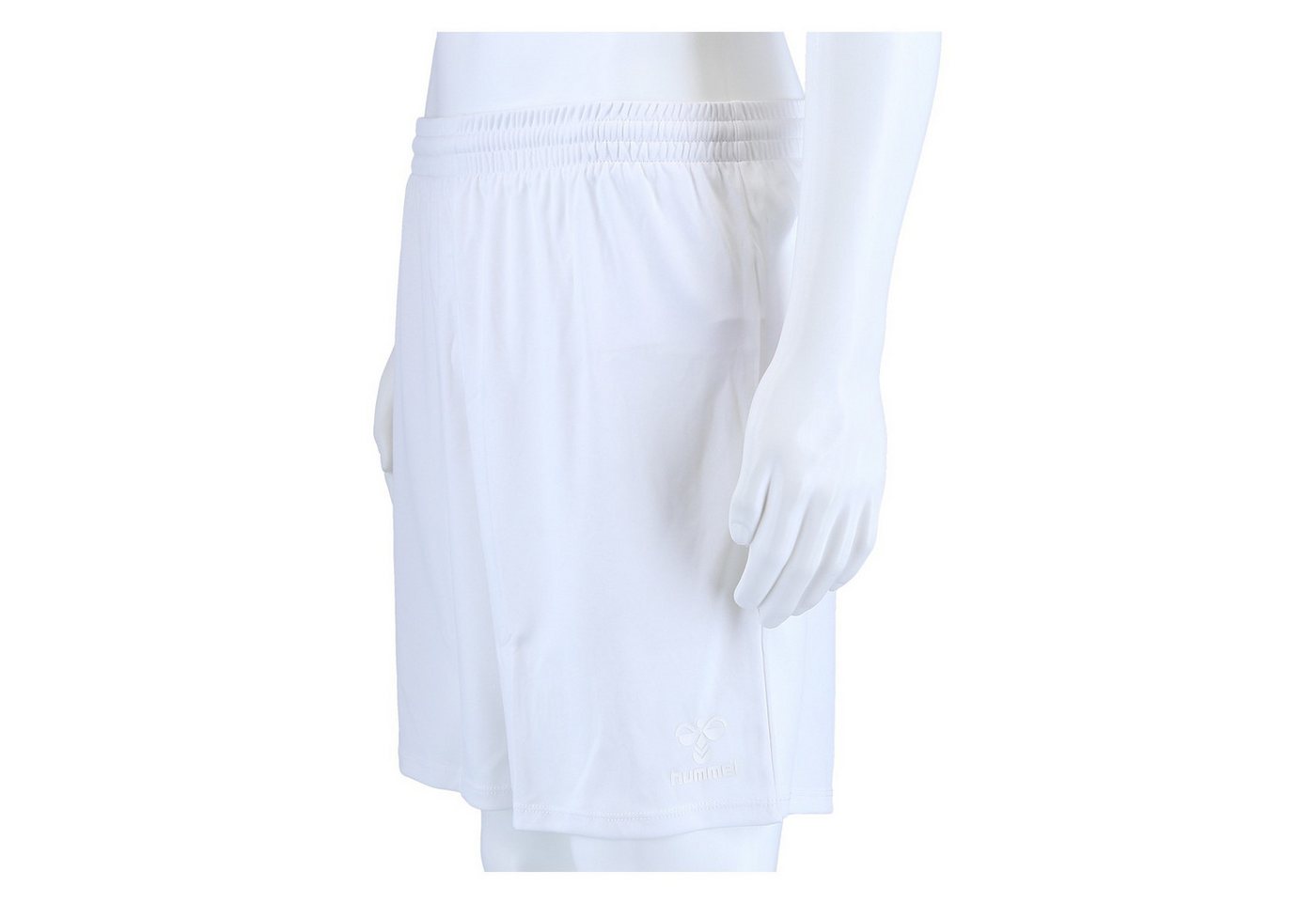 hummel Sporthose hmlESSENTIAL Shorts (angenehmes Tragegefühl) kurz weiss/weiss Herren Bild 2
