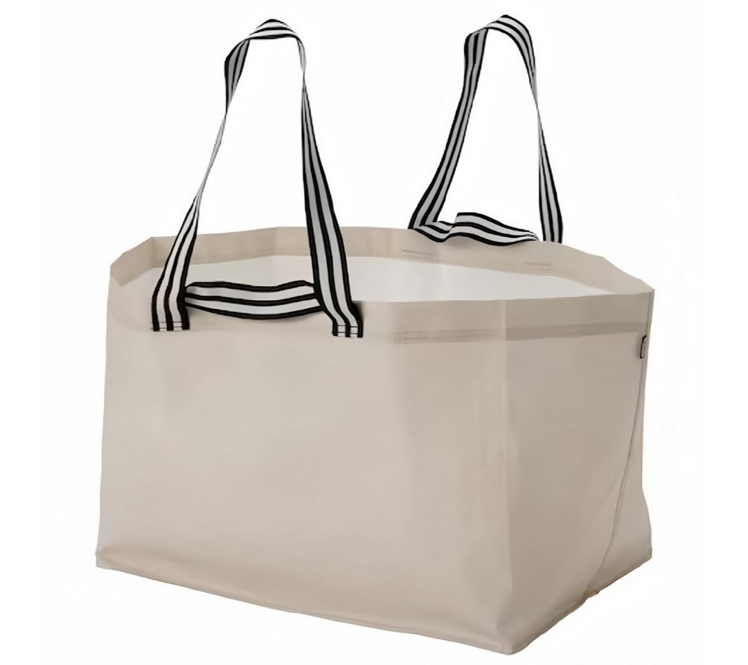 FOUORTUNATE-BEE Einkaufsshopper Große Einkaufstasche 55x36 cm, Faltbare Tragetasche Wasserdicht, Tragetasche für Umzug, Reisen, Wäsche und tägliche Einkäufe Bild 2