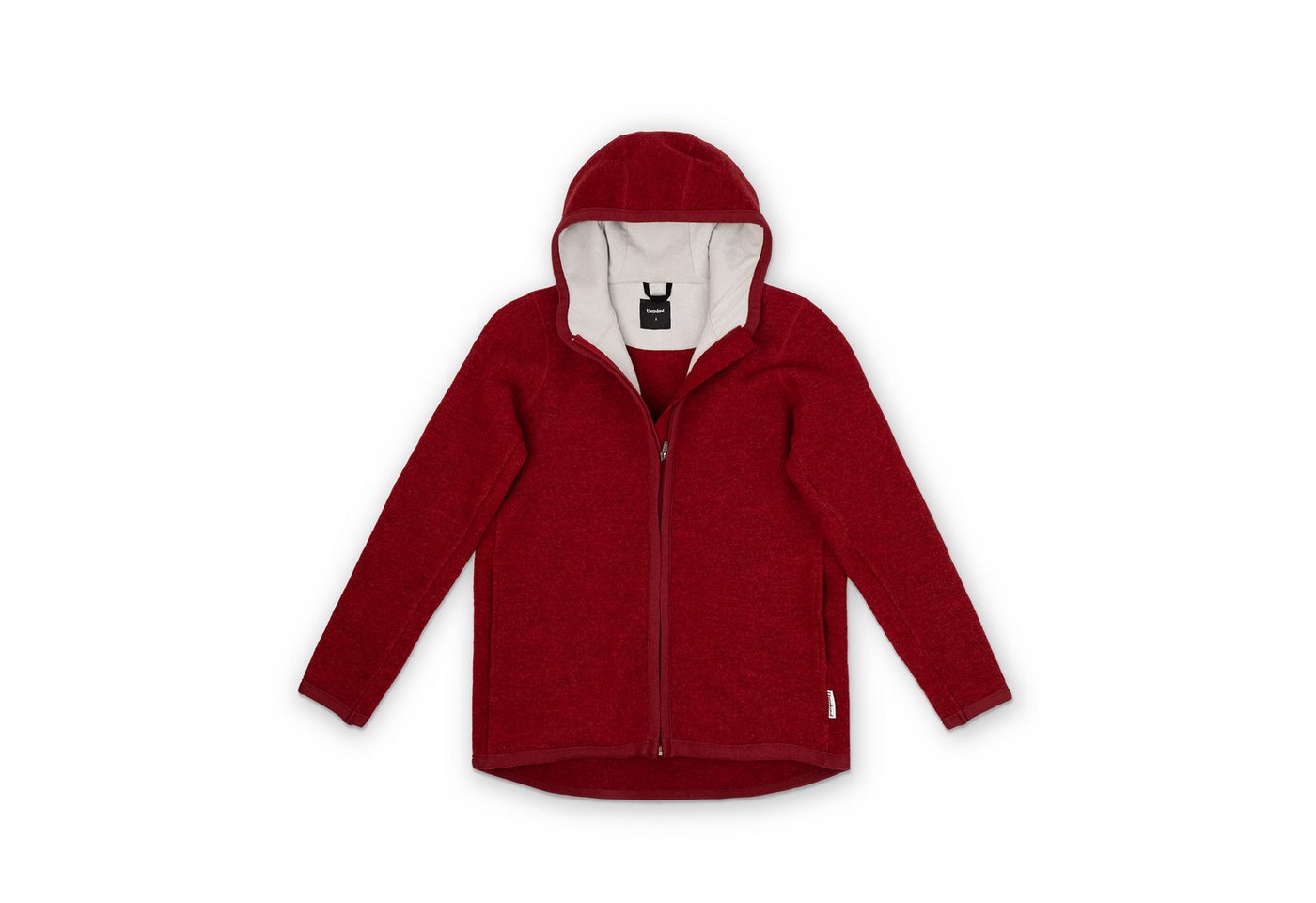 Ehrenkind Walkjacke Damen-Walkjacke aus Merino-Schurwolle mit Kapuze Atmungsaktiver Wollwalk aus reiner Merino-Schurwolle Bild 5