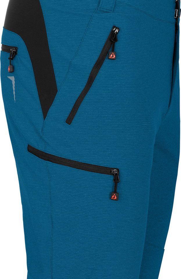 Bergson Fahrradhose PATTI Herren Radhose, robust, elastisch, Kurzgrößen, Saphir blau Bild 3