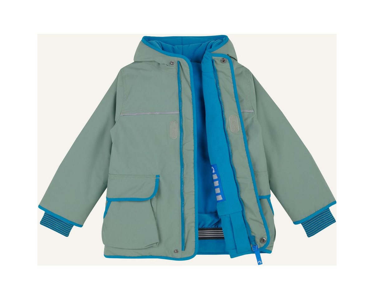 Finkid Outdoorjacke Talvi Sport Nachhaltige Kinder-Winterjacke mit hoher Wassersäule, winddicht