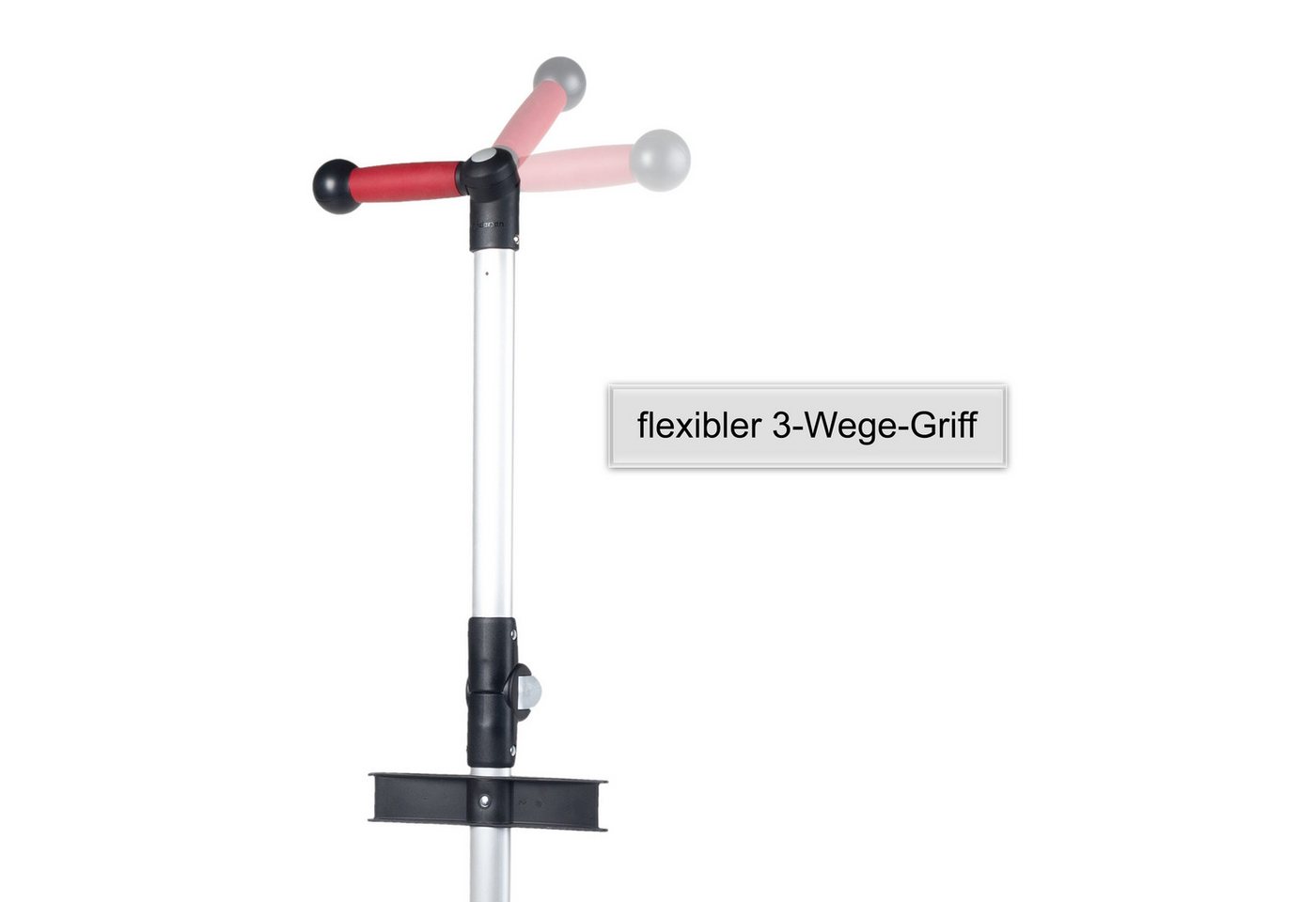Andersen Einkaufstrolley Unus Shopper Famke anthrazit, Thermo, klappbar, höhenverst., belastbar bis 40kg, wasserabweisend Bild 2