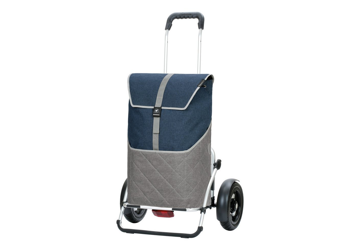 Andersen Einkaufstrolley Royal Shopper Plus Lasse blau, klappbare Ladefläche, belastbar bis 50kg, wasserabweisend Bild 2