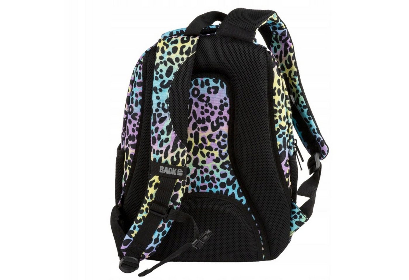 Back Up Schulrucksack BackUP Schulrucksack 26L Leopard Bunt Laptop Rucksack 42 cm (1-tlg) Bild 2