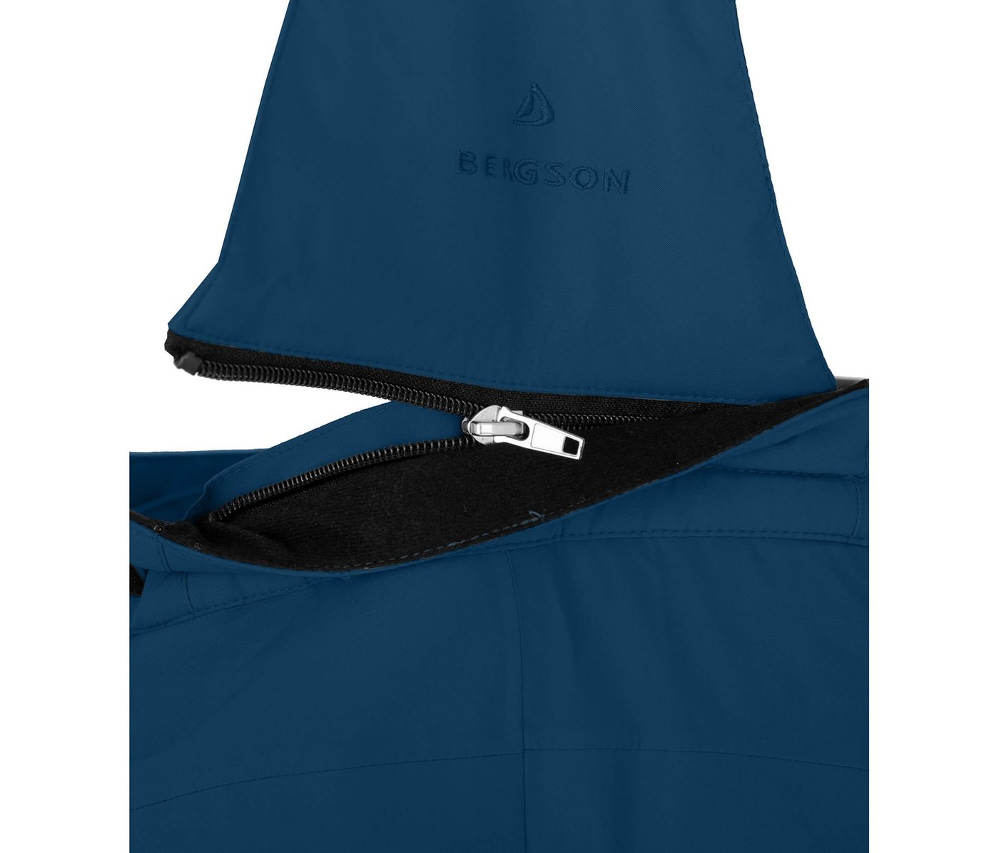 Bergson Skihose PELLY MAXI Kinder Skihose, wattiert, 20000 mm Wassersäule, Normalgrößen, poseido Bild 2