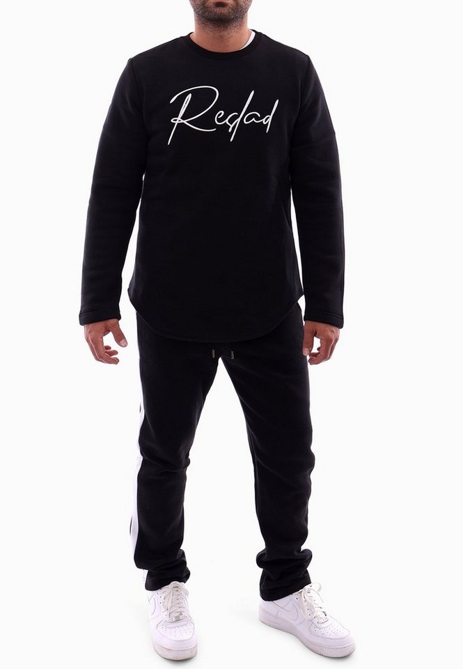 Reslad Jogginganzug Reslad Trainingsanzug Sportanzug Herren RS-5089, Sweatshirt + Jogginghose gestreift SET Gym Fitness Freizeitanzug Bild 4