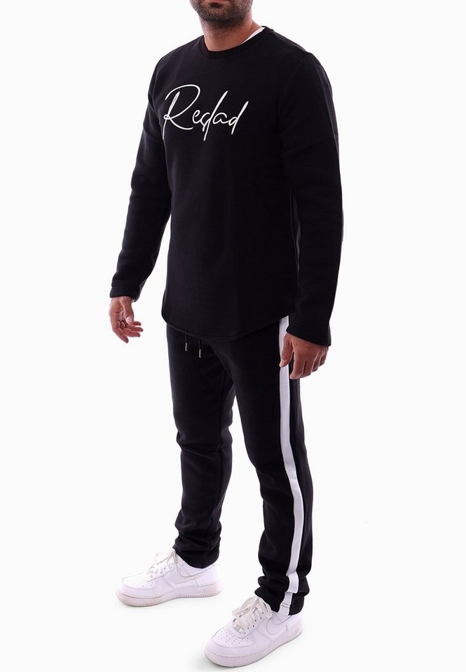 Reslad Jogginganzug Reslad Trainingsanzug Sportanzug Herren RS-5089, Sweatshirt + Jogginghose gestreift SET Gym Fitness Freizeitanzug Bild 5