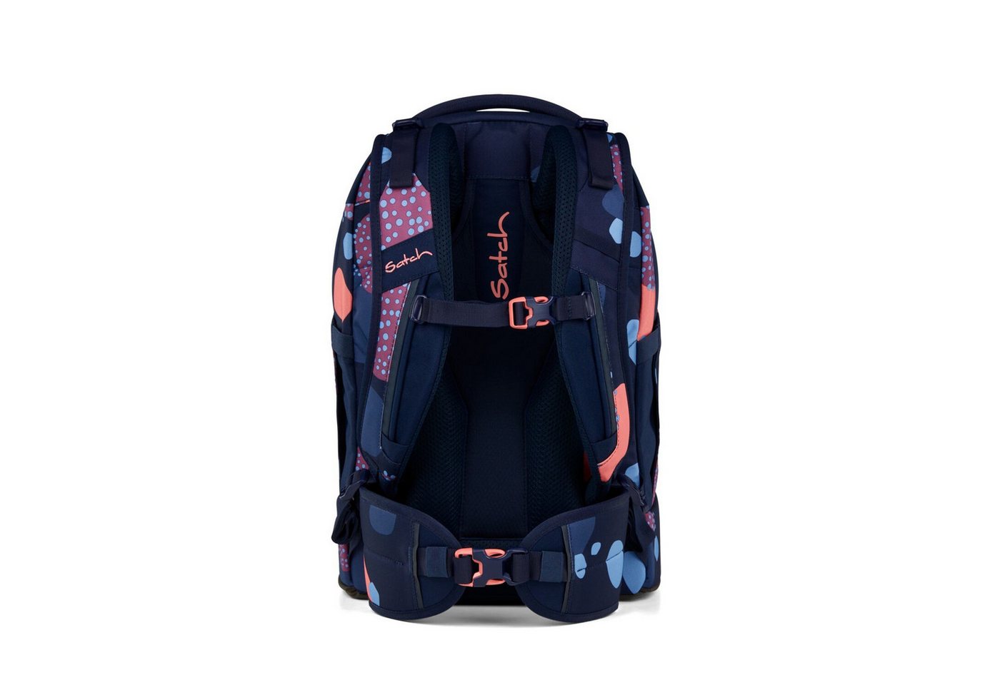 Satch Schulranzen Schulrucksack-Set PACK Coral Reef 2-teilig (2-teilig), ergonomisch, Your-Size-System: auf Körpergröße anpassbar Bild 5