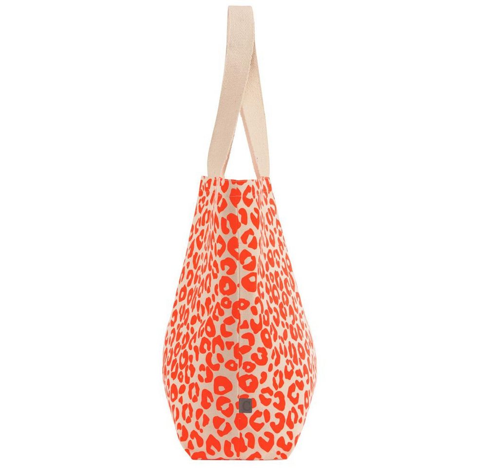 Cawö Einkaufskorb Tasche Leo Neon Pink (40x55 cm) Bild 3