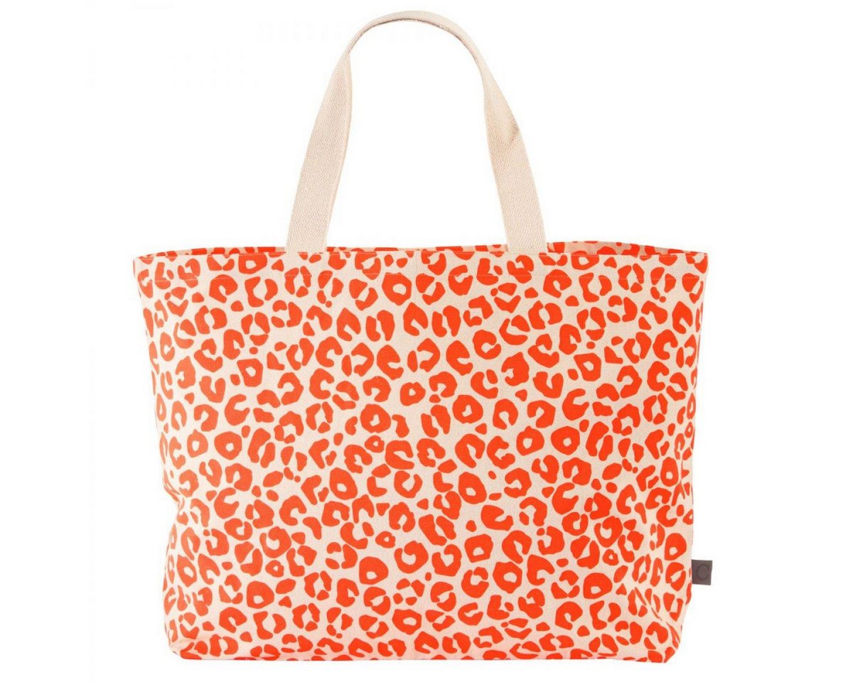 Cawö Einkaufskorb Tasche Leo Neon Pink (40x55 cm) Bild 4