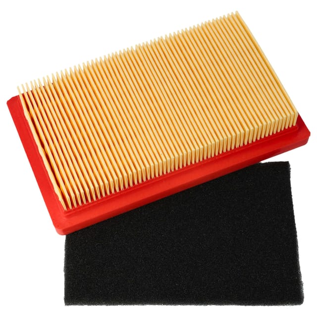 2x Filter (1x Vorfilter, 1x Luftfilter) kompatibel mit mtd Smart 46 po, 46 spo Rasenmäher - 14,5x 8,5 x 2,8 cm - Vhbw