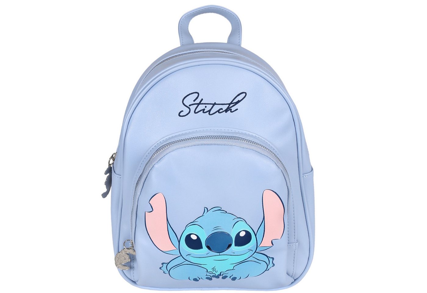 Disney Cityrucksack DISNEY Stitch Rucksack für Mädchen – 25 × 9 × 31 cm, Öko-Leder