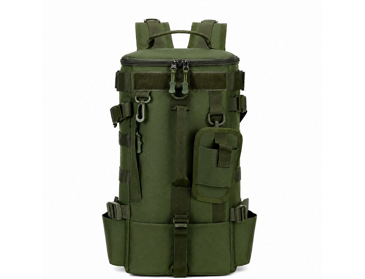 ibettertec Reiserucksack Outdoor Rucksack Multifunktionaler Trekkingrucksack mit MOLLE-System (Wanderrucksack Trekking Rucksack mit vielen Taschen, wasserdicht, Militär Rucksack), für Fitnessstudio Arbeit Camping, Herren Damen Bild 2