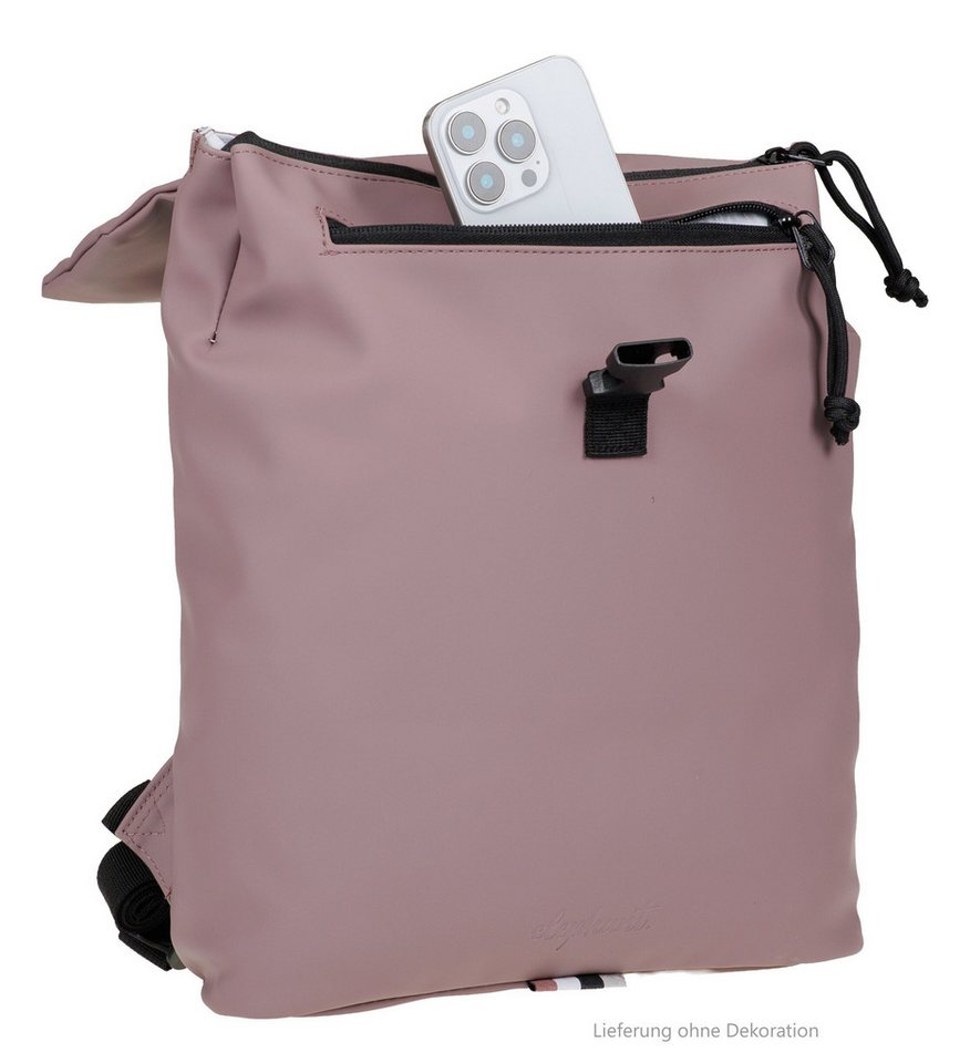 ELEPHANT Cityrucksack Lykka 12813 Damenrucksack wasserabweisend aus Plane, Rucksack Damen Handtasche iPad Tasche Geheimfach + Schlüsselbörse Bild 4