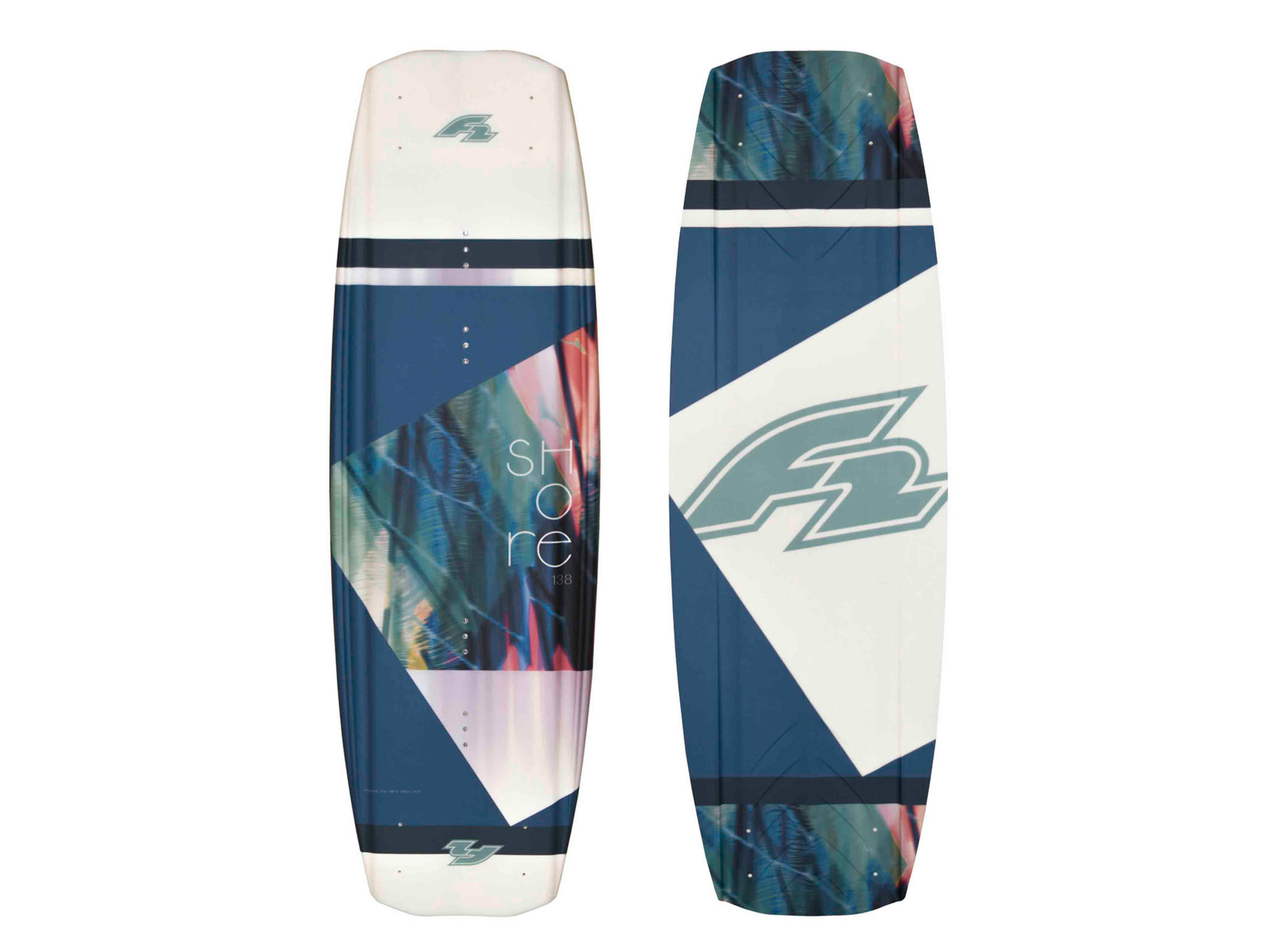 F2 Wakeboard Shore inkl. Bindung L/XL (144, Aqua) Bild 3