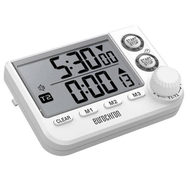 Eurochron EDT 8002 Timer Weiß digital