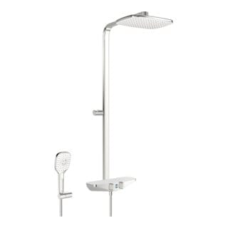 Hansa - Emotion - Thermostat-Duschset Wellfit, 36x22 cm, weiß / chrom 5865017282