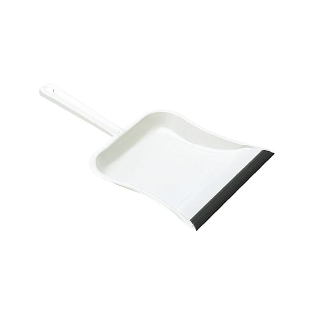 Nölle Profi Brush - Kehrschaufel mit Gummilippe Metall lackiert